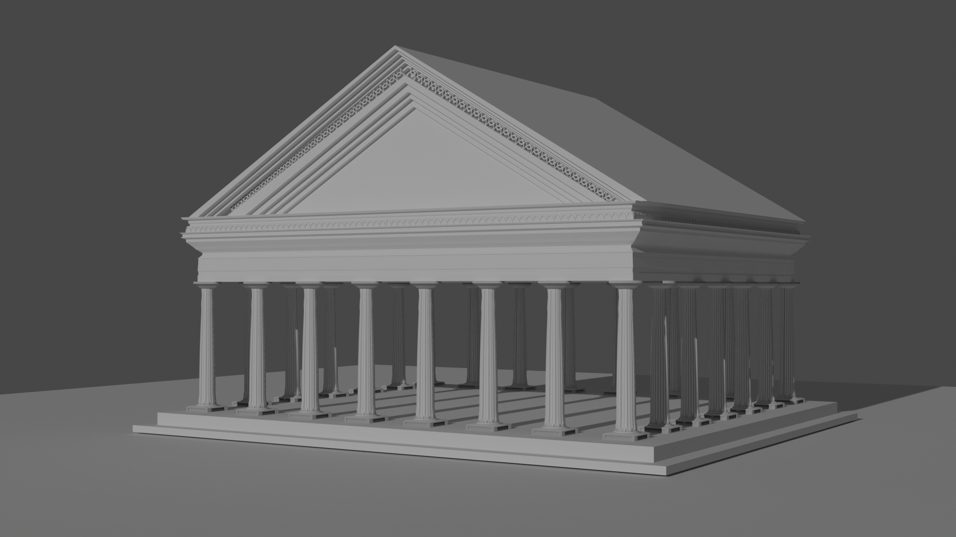 Temple Model preview image 1